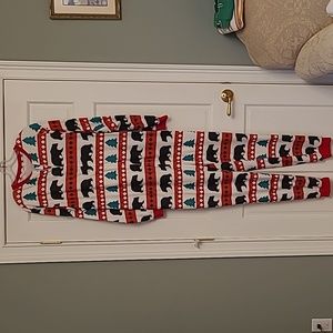 Mens one piece Christmas pajamas